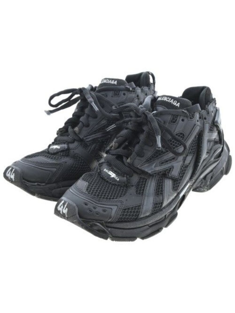 Balenciaga Sneakers Black - Picture 1 of 8